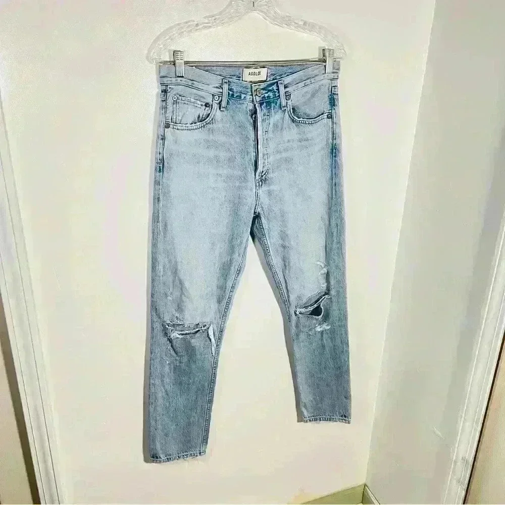 Agolde Jamie High Rise Classic Jeans Shakedown